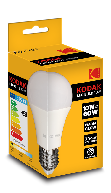 Kodak LED Globe60 10W E27 Warm