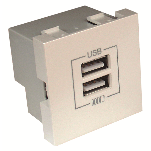 45439_SGE: USB nabíjaèka, 2 výstupy, 2100 mA, ¾adová