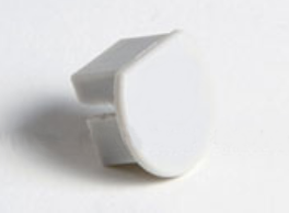 Záslepka PVC k profilu ZPO-ALU pre mikrovypínač