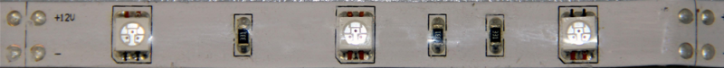 LED pás IP65, 7,2W/m, ČERVENÁ, 30LED/m, 12V, 115lm/m