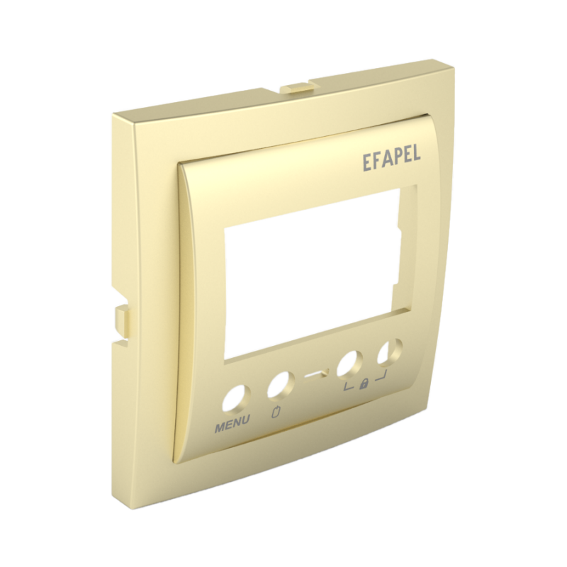 90748_TDU: Kryt programovateľného termostatu, zlatá