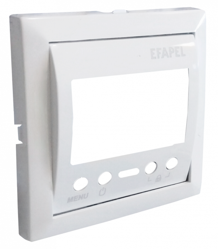 90748_TBR: Kryt programovateľného termostatu, biela