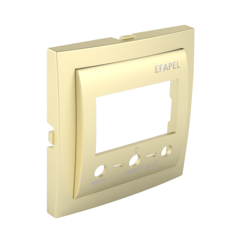 90749_TDU: Kryt jednoduchého termostatu, zlatá