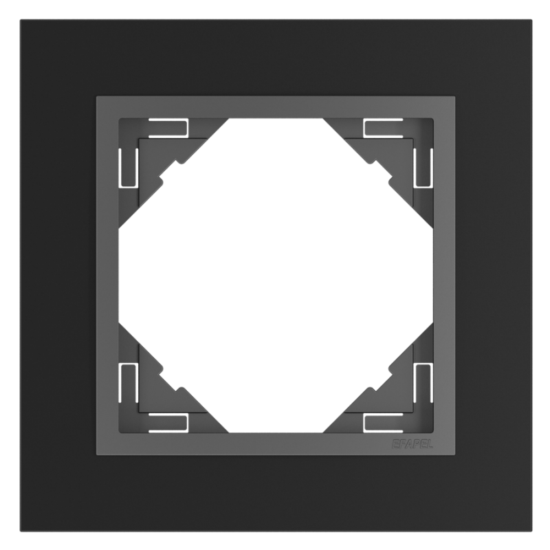90910_TPS: 1 - rámček, čierna/šedá