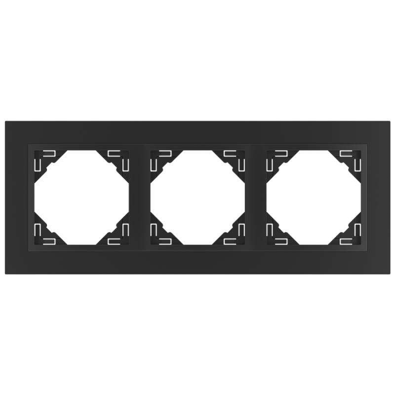 90930_TRR: 3 - rámček, čierna/čierna