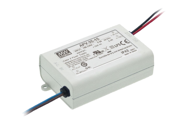 APV-35-24 zdroj LED, 24V 0÷1.5A - Zdroje pre LED