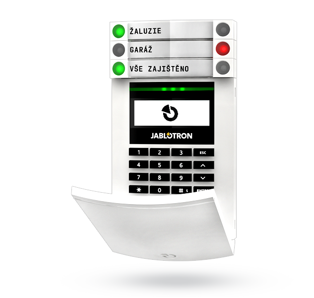Bezdrôtový prístupový modul s LCD displejom, klávesnicou a RFID čítačkou
