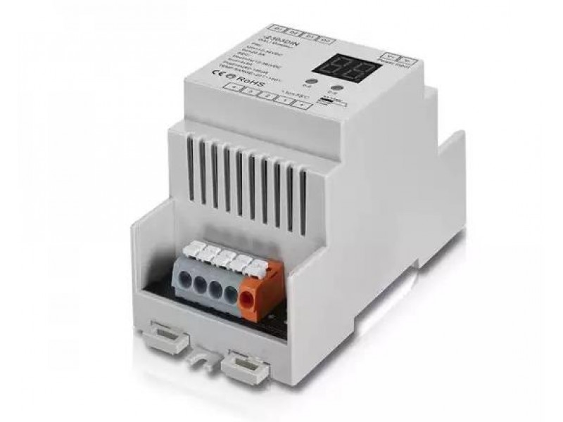 LC-2303-DIN: DALI stmievač na DIN 4x5A pre LED pásy 12/24/36V