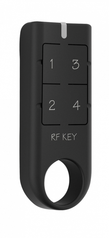 RF-Key/B čierna (starý dizajn do vypredania zásob) náhrada RF KEY-40/B čierna