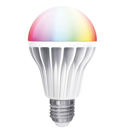 Farebná bezdrôtová žiarovka RF-RGB-LED-550