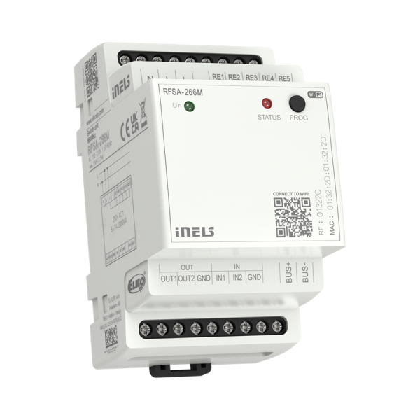 Spínací prvok RFSA-266M, 6-kanál