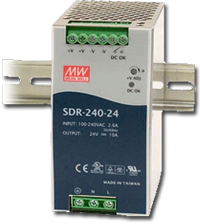 MW Napájací zdroj SDR-240-24