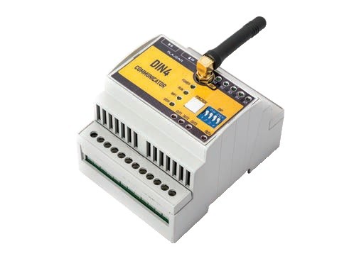 Univerzálny GSM komunikátor GSM-DIN4 230V AC