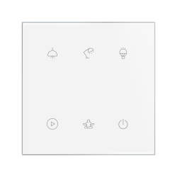 6-kan�lov� dotykov� ovl�da� GSB3-60/SW, biely