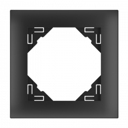 90910_TPM: 1 - rámček, čierna