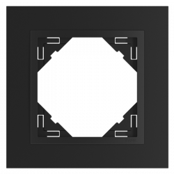 90910_TRR: 1 - rámček, čierna/čierna