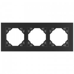 90930_TRR: 3 - rámček, čierna/čierna