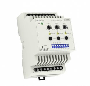 Stmievací 3-kanálový aktor DCDA3-33M/RGB (LED a RGB zdroje)