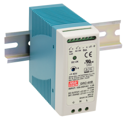 DRC-60B DIN z�lohovan� zdroj, 27.6V 0�2.15A, (27.6V 1.4A, 27.6V 0.75A) - Z�lohovan� zdroje