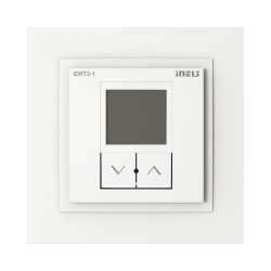 Digitálny izbový termoregulátor IDRT3-1/BR/biela