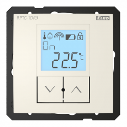 Bezdrôtový regulátor teploty RFTC-10/G/MF - slon.kos�