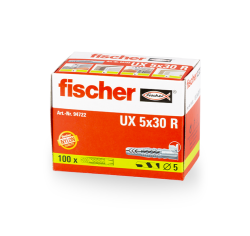 Univerzlna hmodinka Fischer UX 5 R, 5x30mm, 100ks