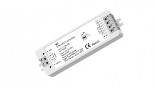 Mini LED RGB stmieva/prijma, max.4A*3CH, 12-24VDC